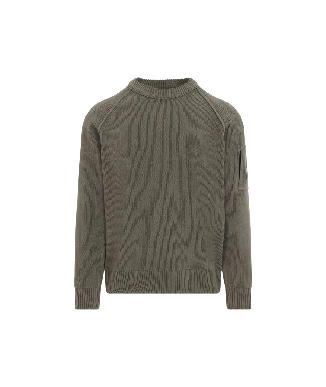 CP COMPANY Хаки хлопковый джемпер / свитер, фото 1