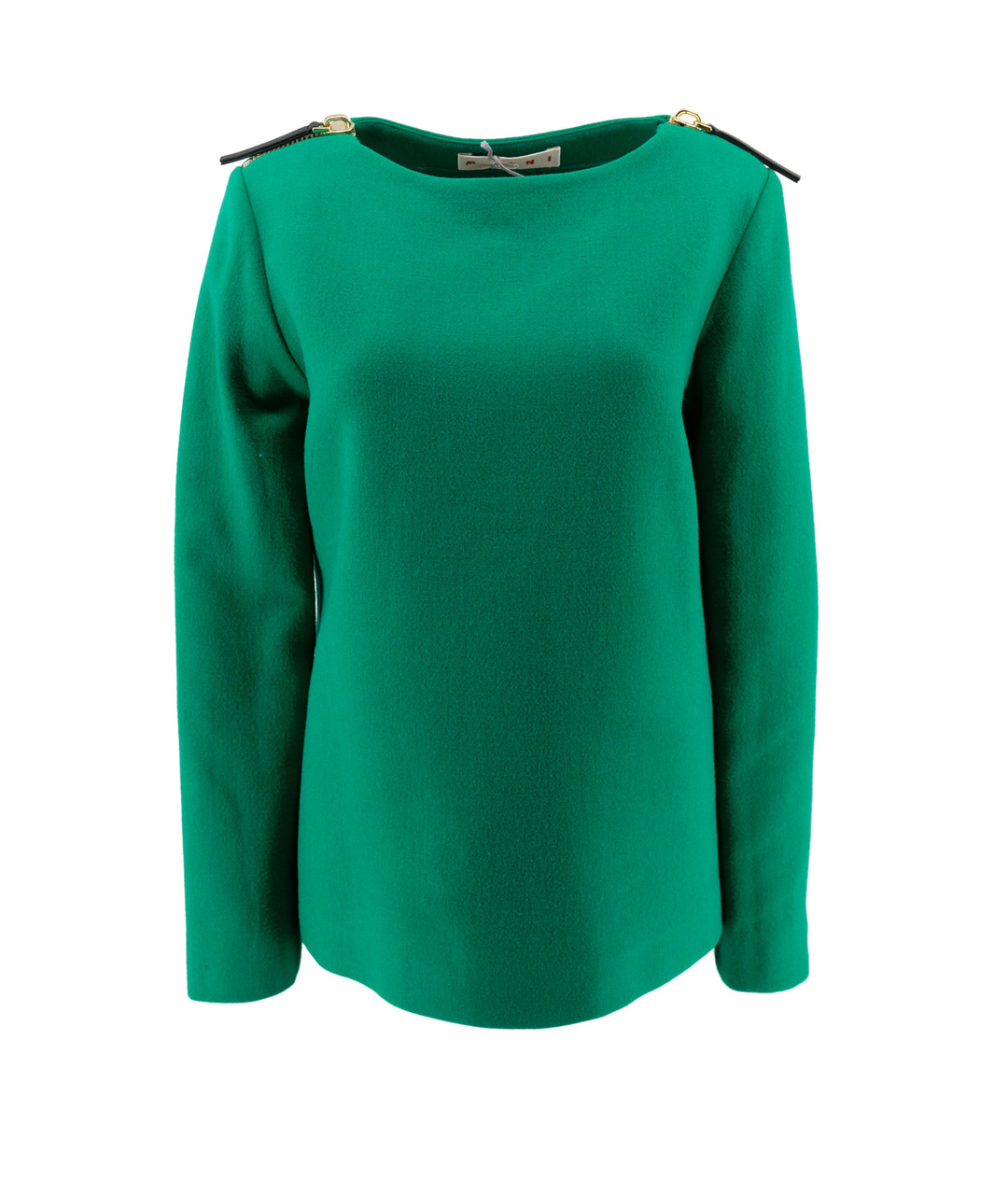 MARNI Зеленый шерстяной джемпер / свитер, фото 1