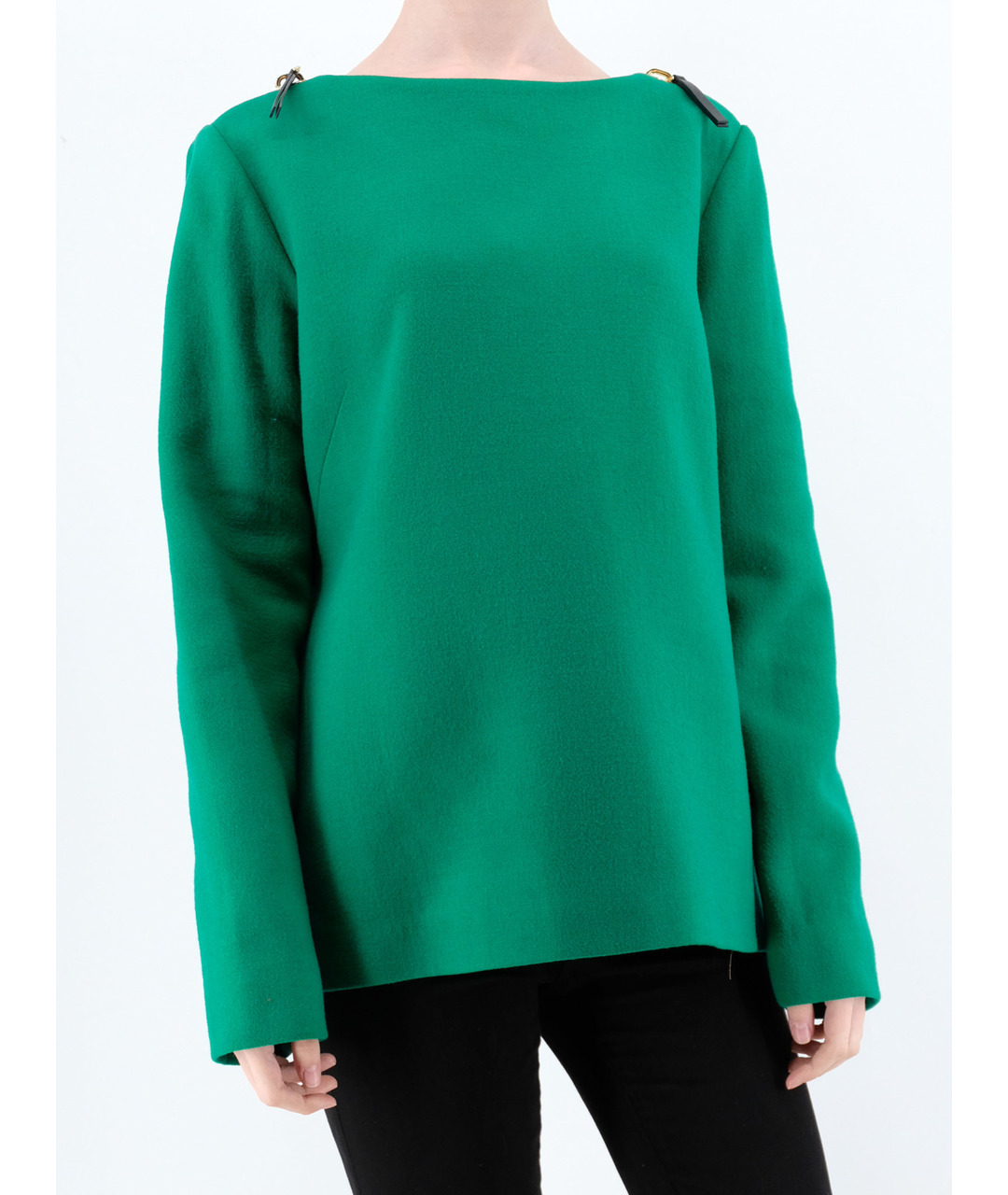 MARNI Зеленый шерстяной джемпер / свитер, фото 2