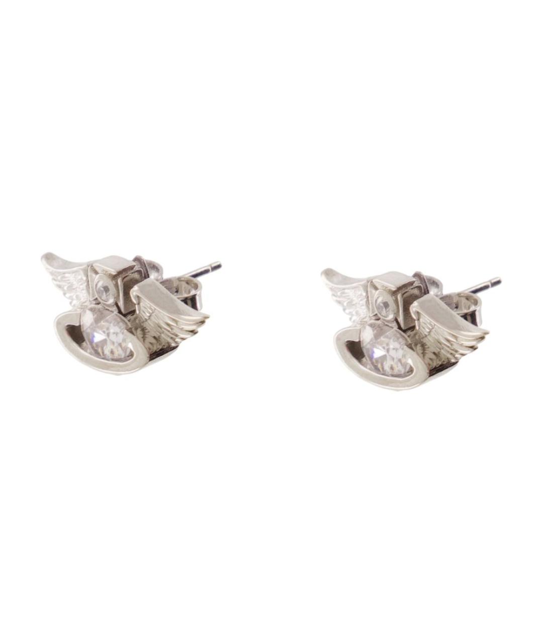VIVIENNE WESTWOOD Серебряные металлические серьги, фото 2