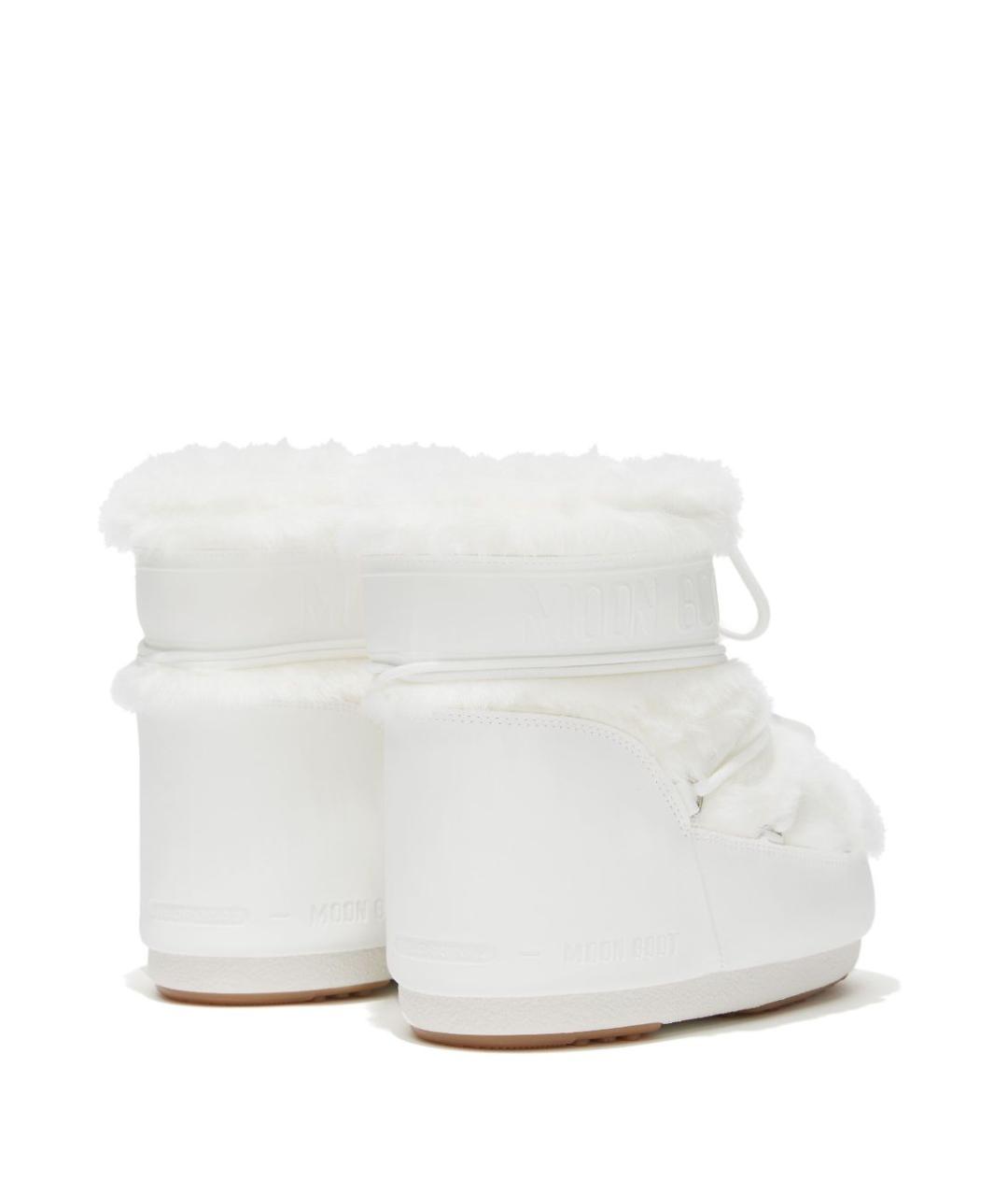 MOON BOOT Белые сапоги, фото 2