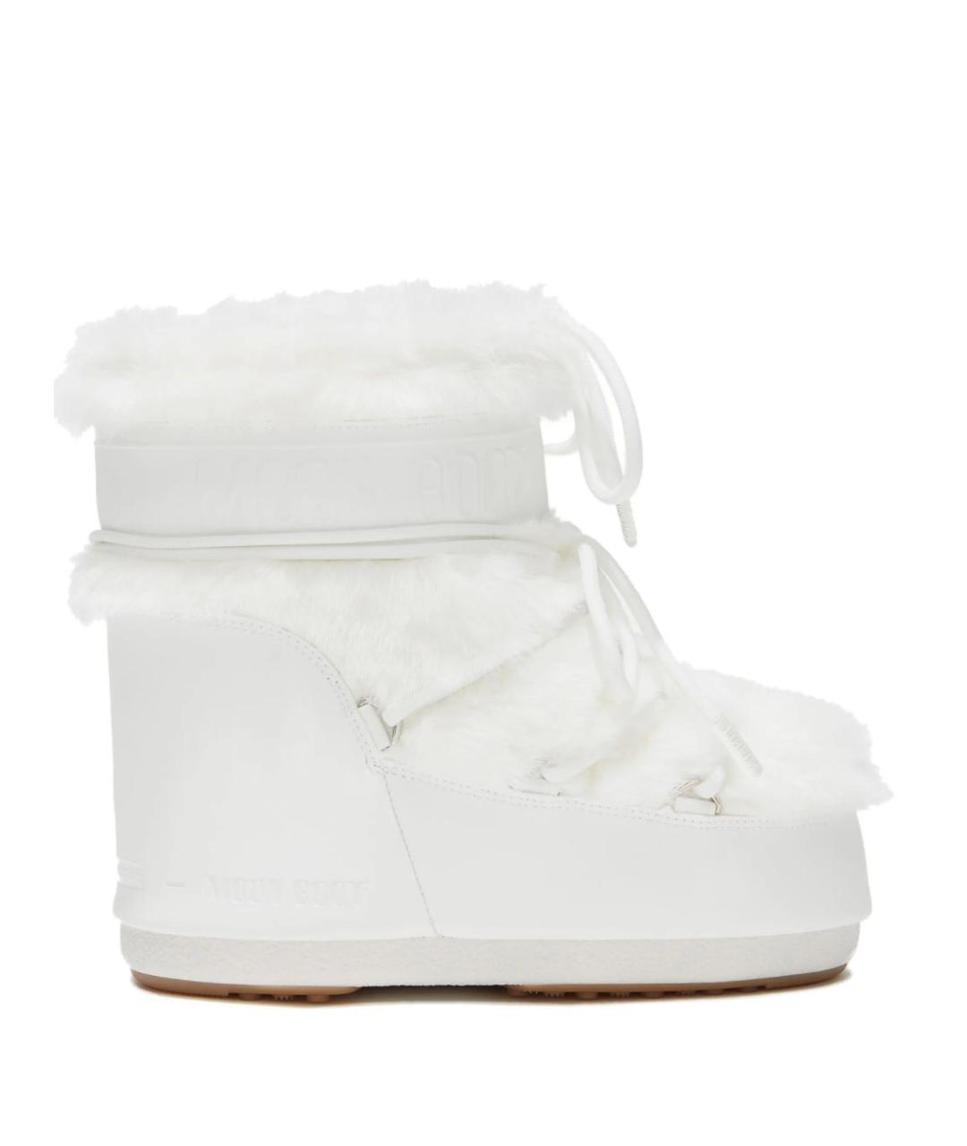 MOON BOOT Белые сапоги, фото 1
