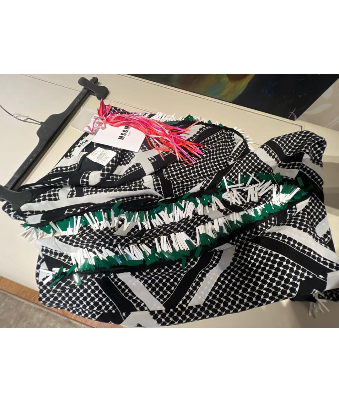 MSGM Полиэстеровые брюки широкие, фото 5