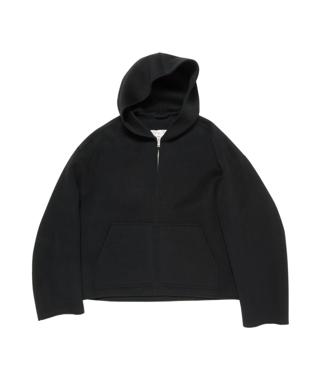 ACNE STUDIOS Черная кашемировая куртка, фото 3