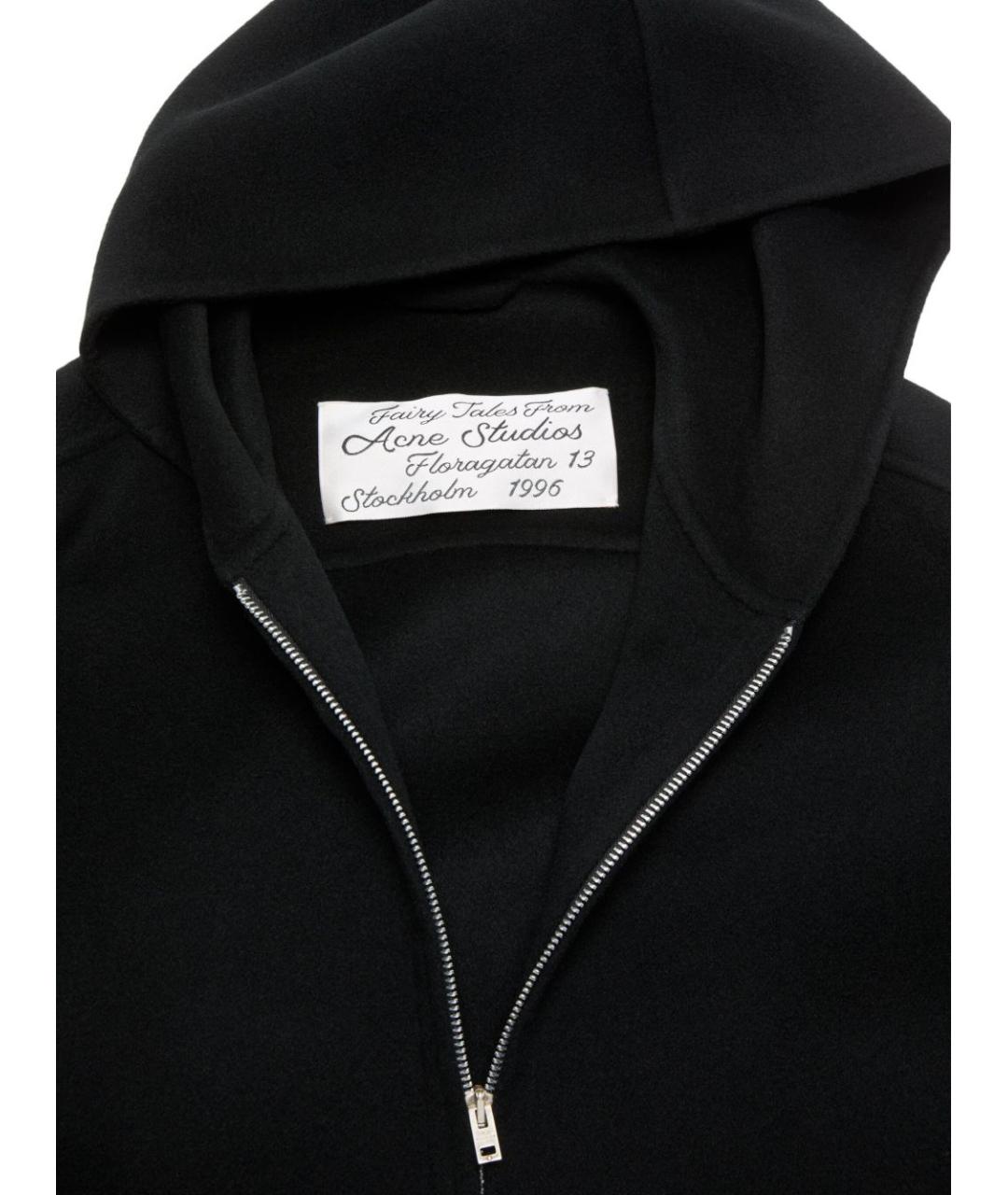 ACNE STUDIOS Черная кашемировая куртка, фото 2