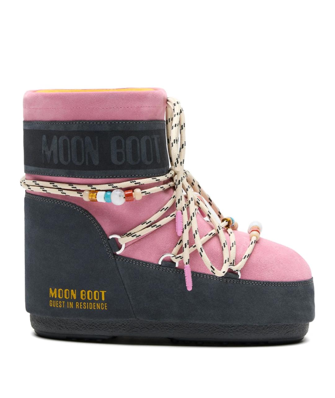 MOON BOOT Мульти замшевые ботинки, фото 1