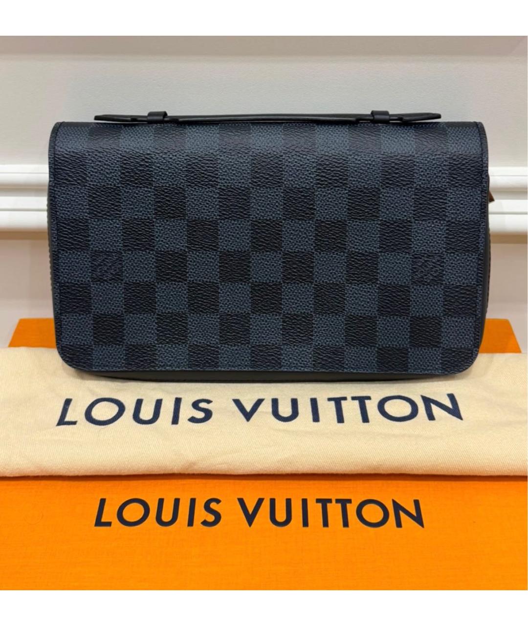 LOUIS VUITTON Темно-синий кошелек, фото 9