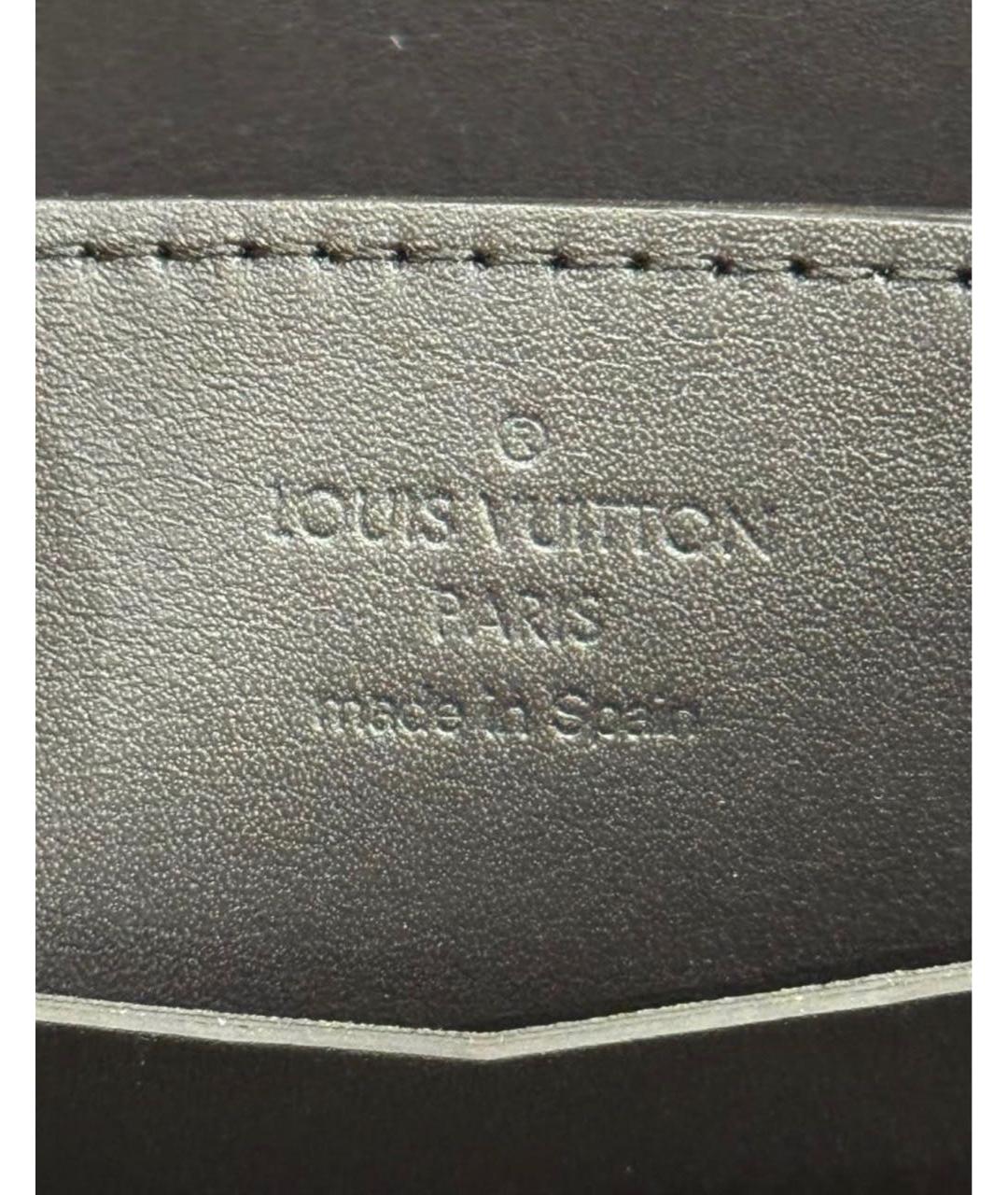 LOUIS VUITTON Темно-синий кошелек, фото 8