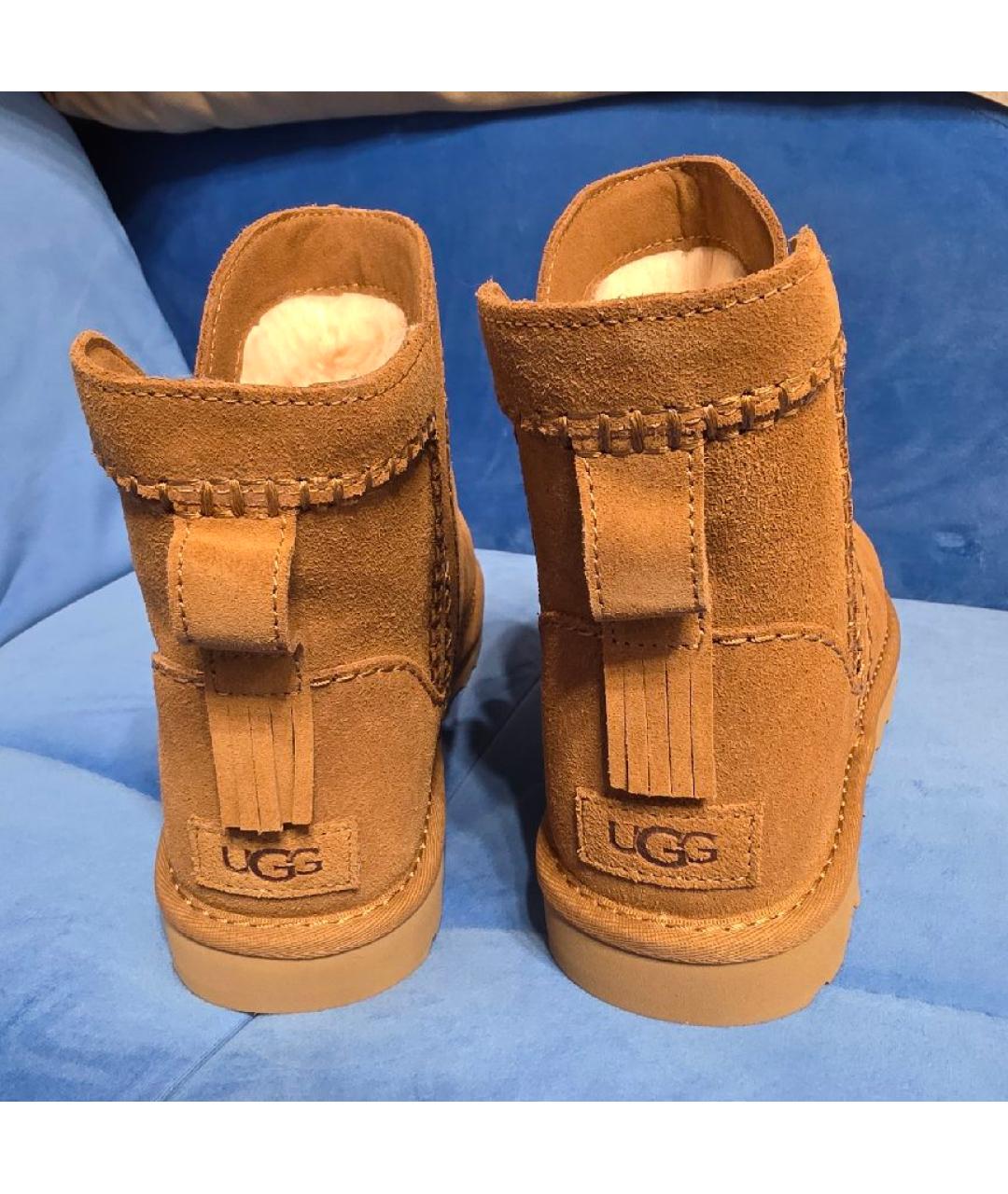 UGG Замшевые полусапоги, фото 4