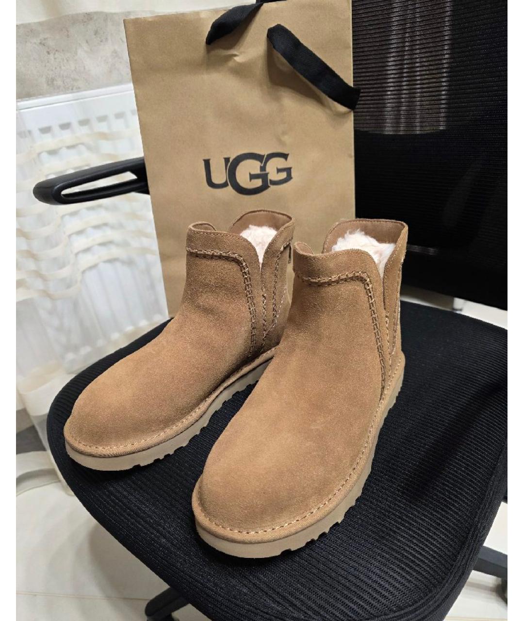 UGG Замшевые полусапоги, фото 2