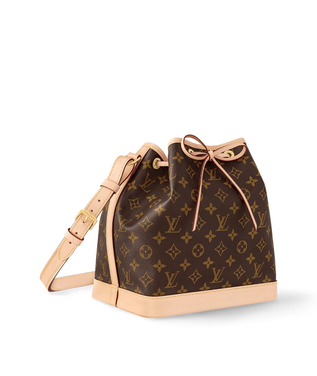 LOUIS VUITTON Коричневая сумка через плечо из канвы, фото 2