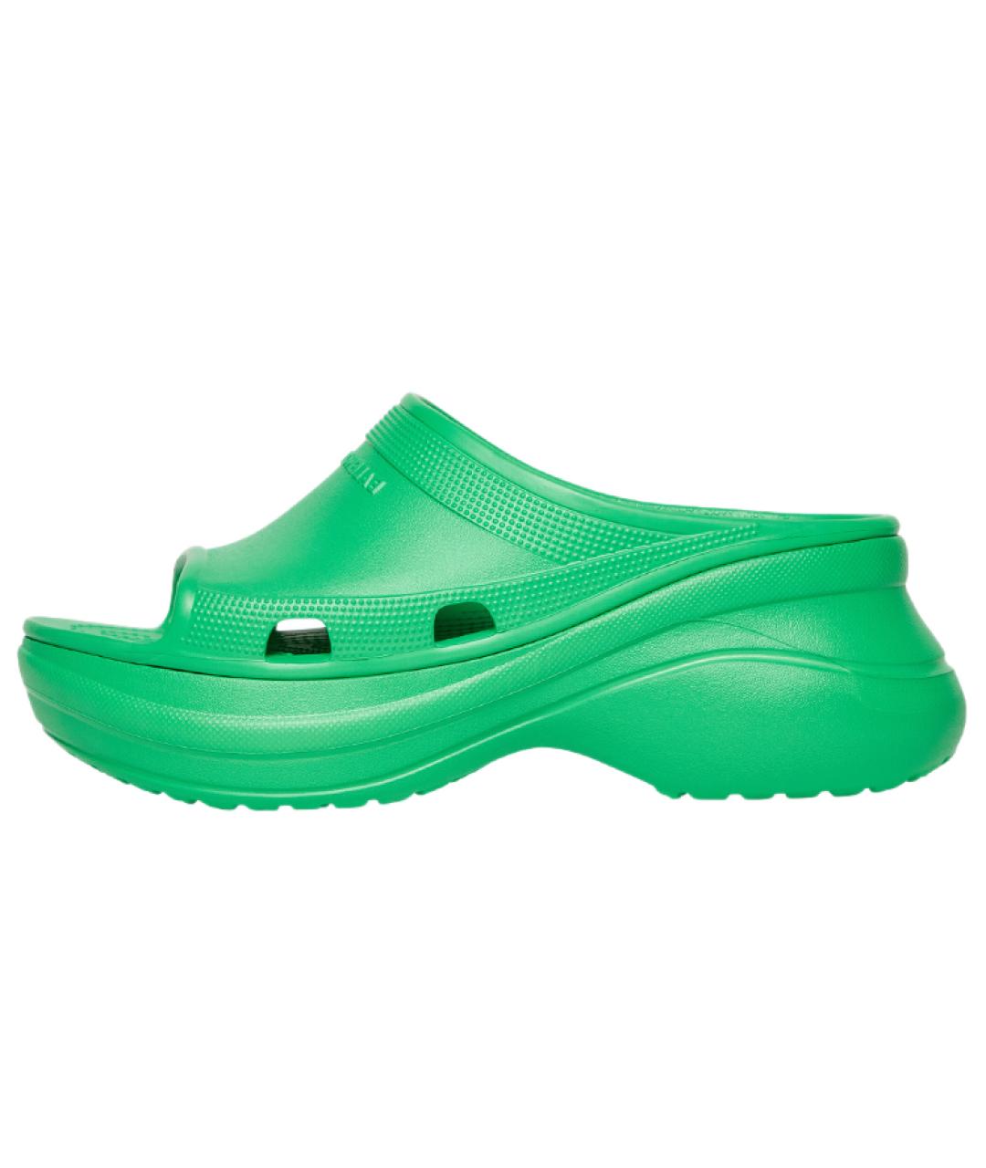 BALENCIAGA Зеленые сандалии, фото 6