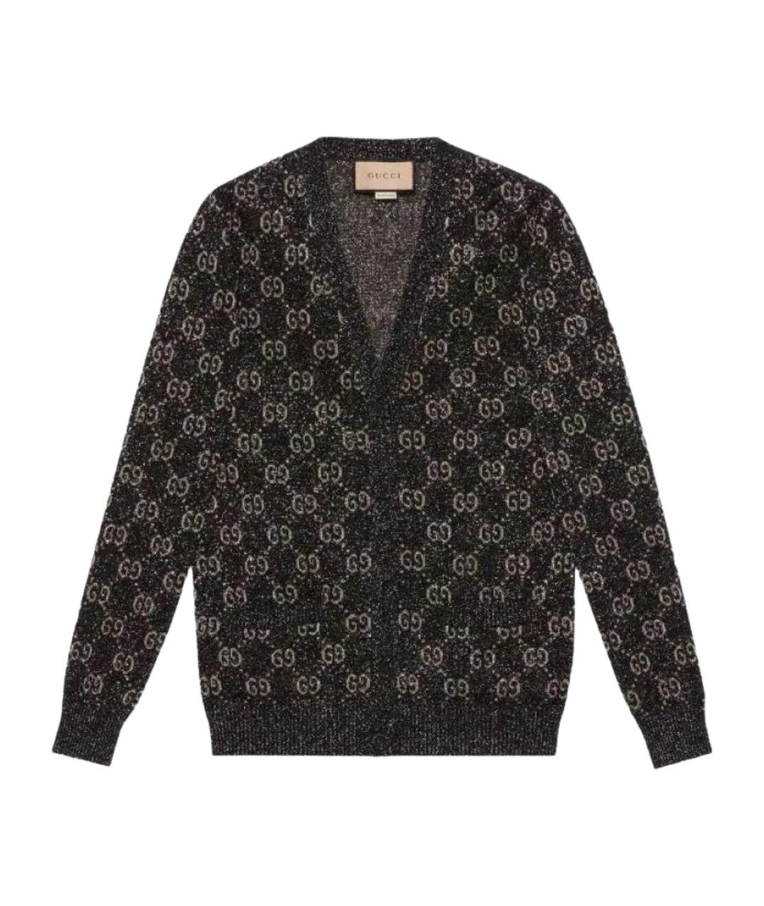 GUCCI Черный кардиган, фото 1