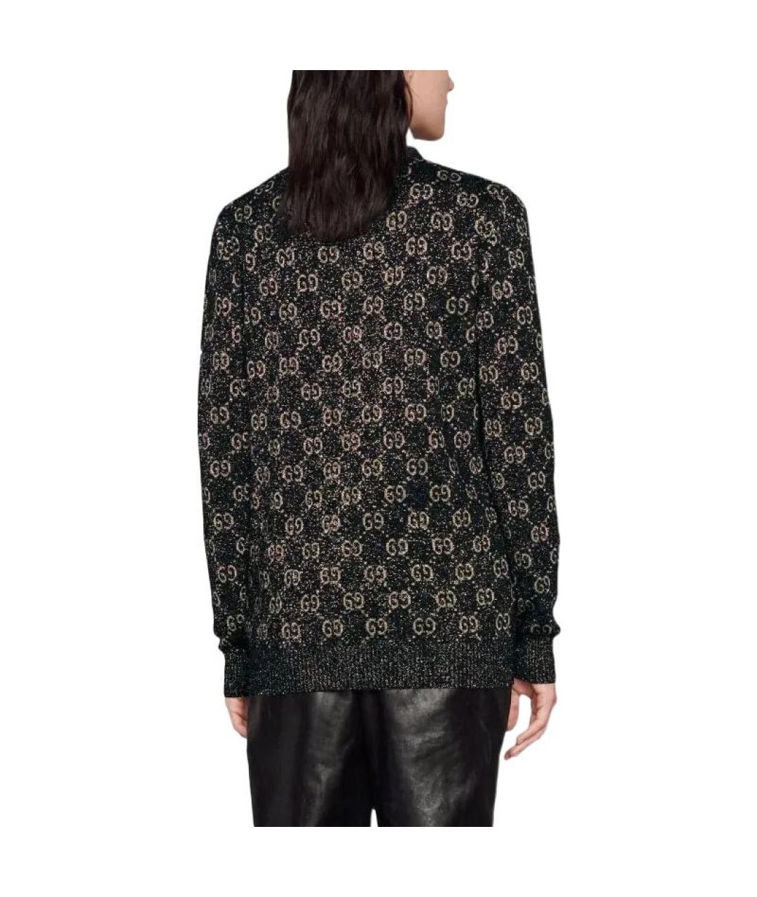 GUCCI Черный кардиган, фото 3