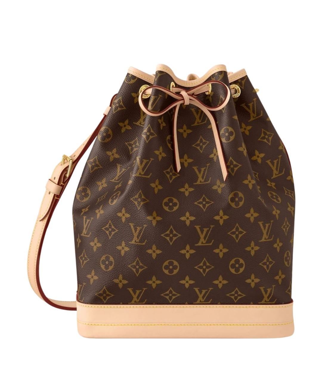 LOUIS VUITTON Коричневая сумка через плечо из канвы, фото 1
