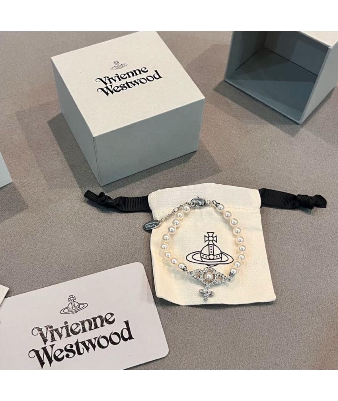 VIVIENNE WESTWOOD Серебряный браслет, фото 4