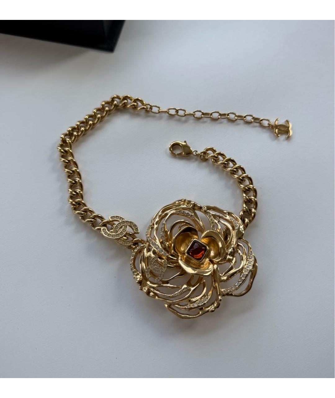 CHANEL Золотой чокер, фото 3