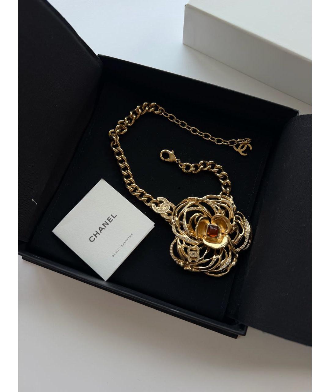 CHANEL Золотой чокер, фото 2