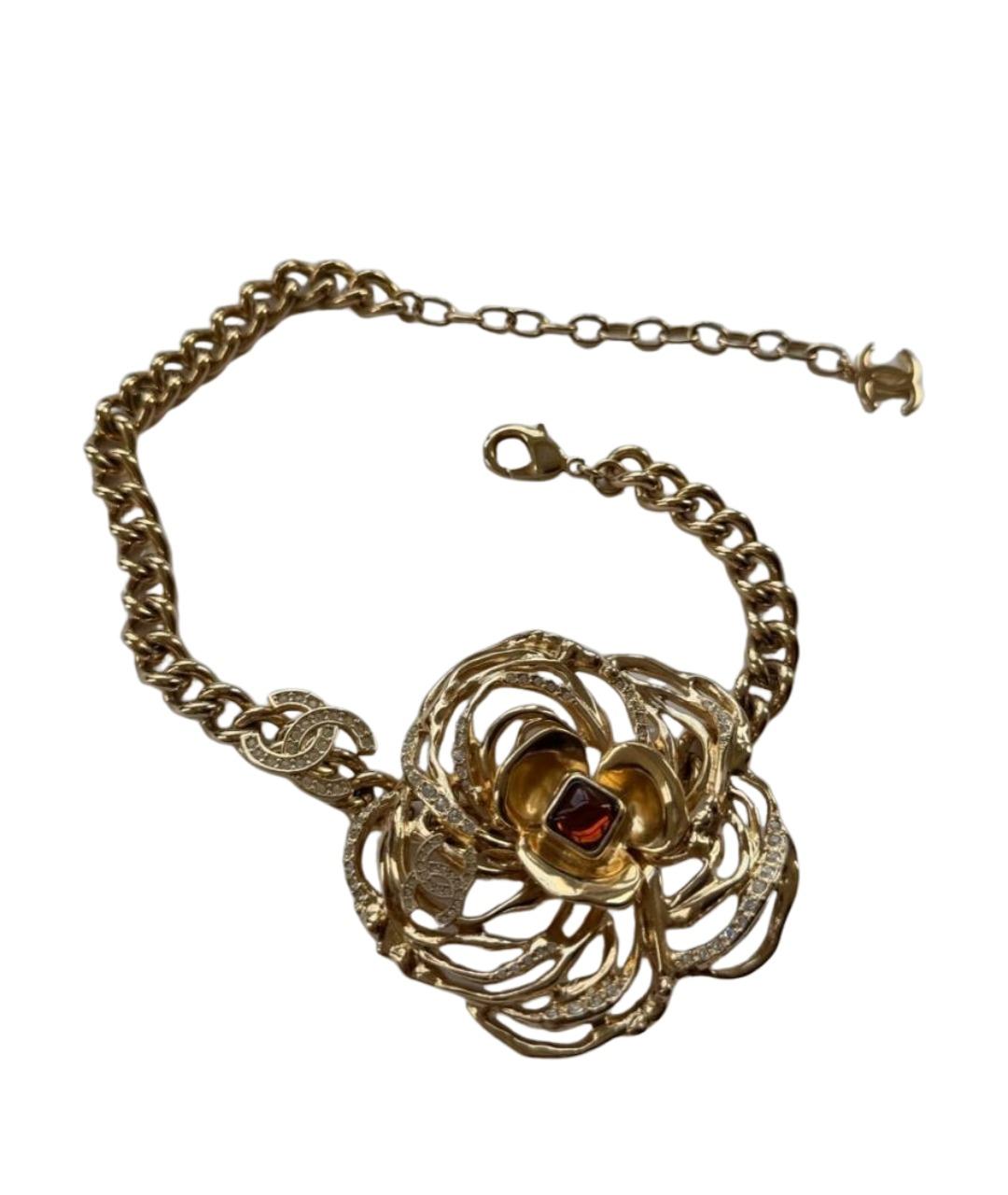 CHANEL Золотой чокер, фото 1
