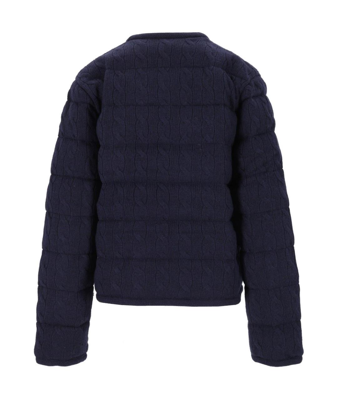 POLO RALPH LAUREN Темно-синяя шерстяная куртка, фото 2