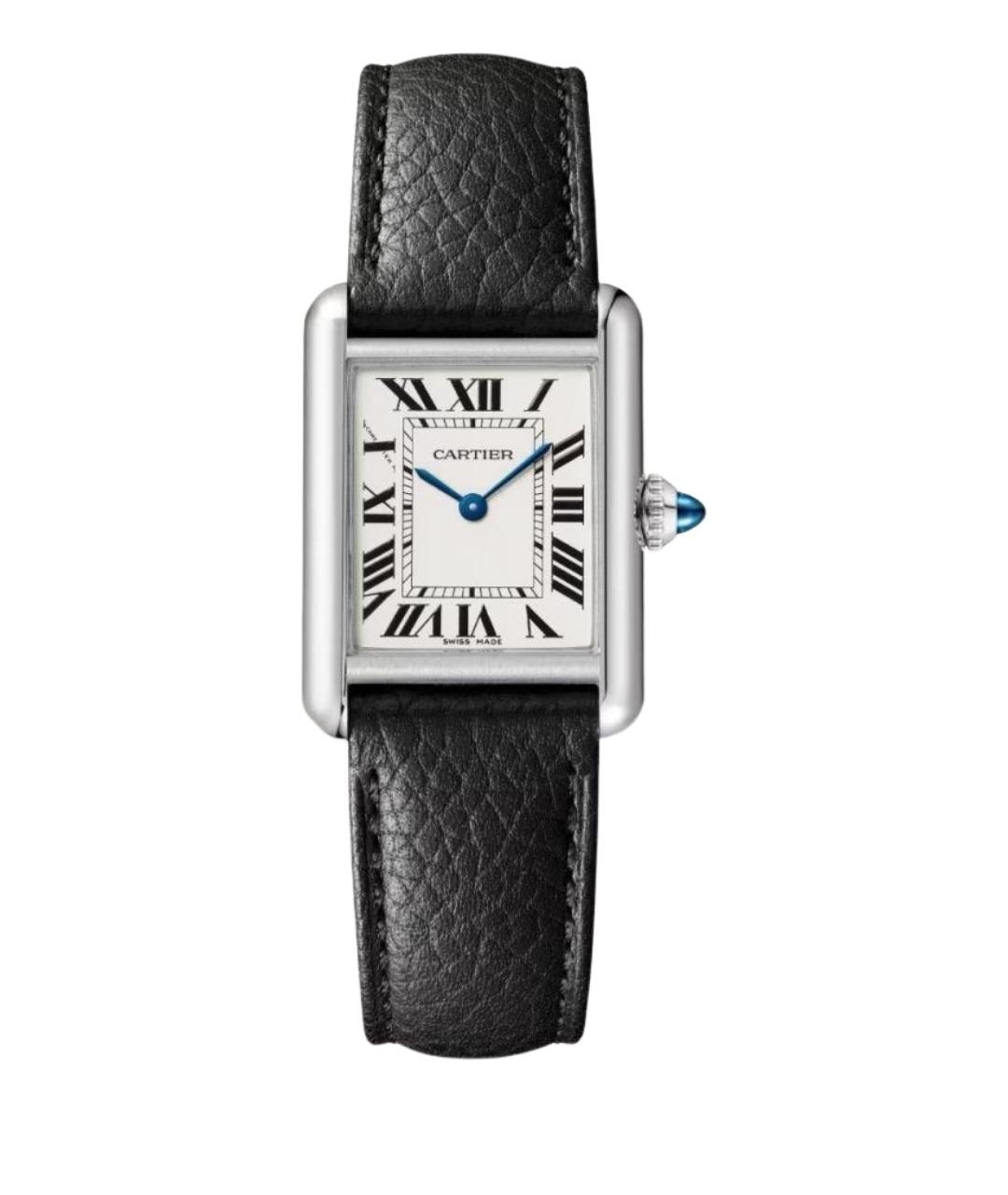CARTIER Черные часы, фото 1