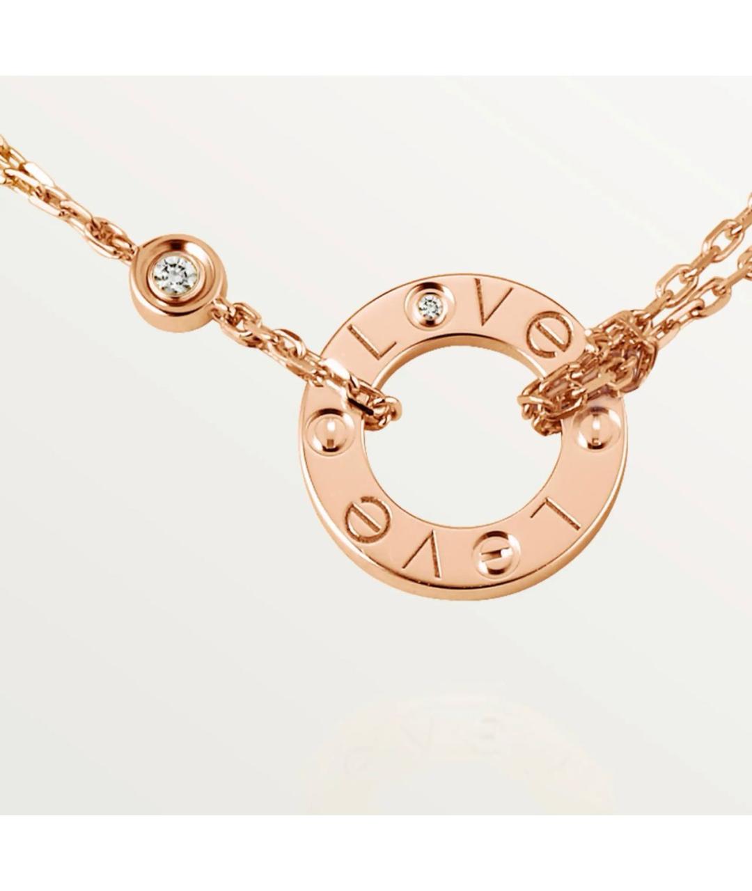 CARTIER Золотое колье из розового золота, фото 2