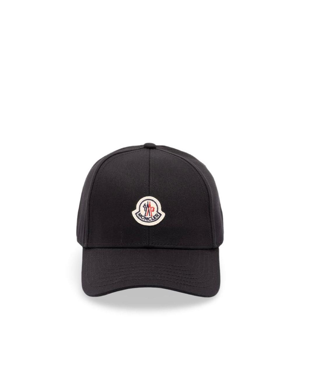 MONCLER Черная хлопковая кепка/бейсболка, фото 6