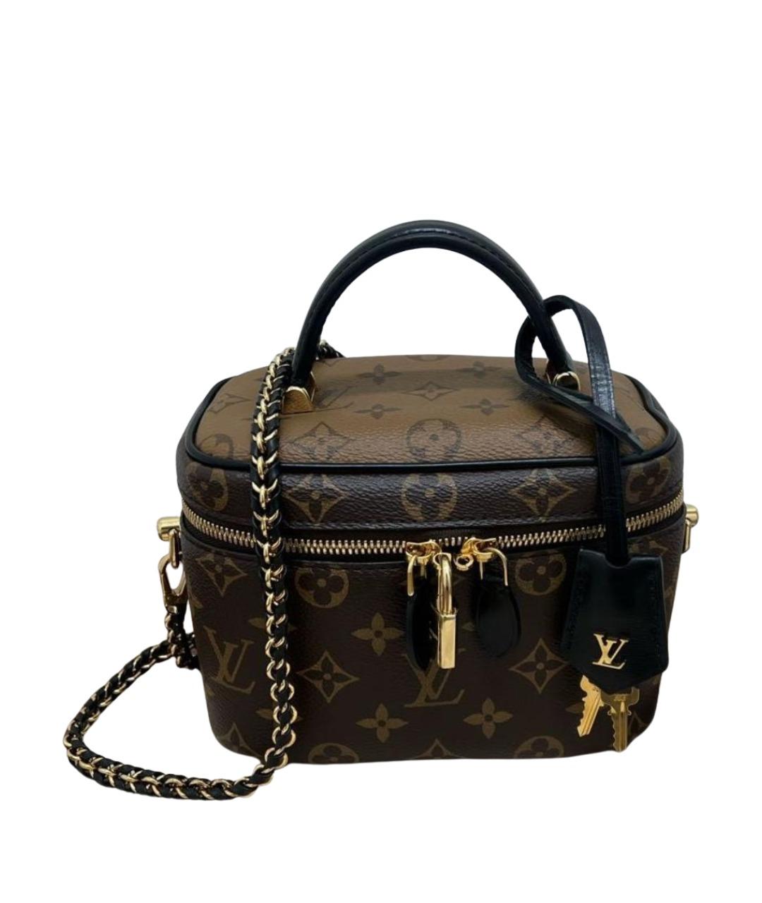 LOUIS VUITTON Коричневая сумка через плечо из канвы, фото 1