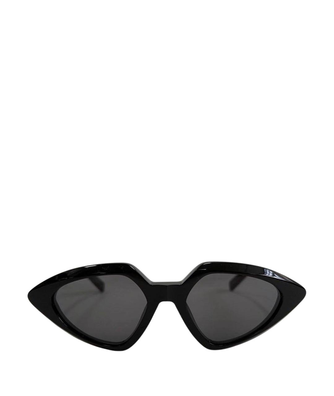 SPORTMAX Черные пластиковые солнцезащитные очки, фото 1