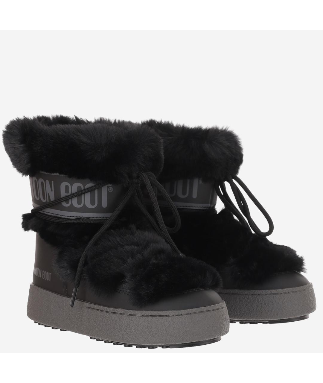 MOON BOOT Черные сапоги, фото 2