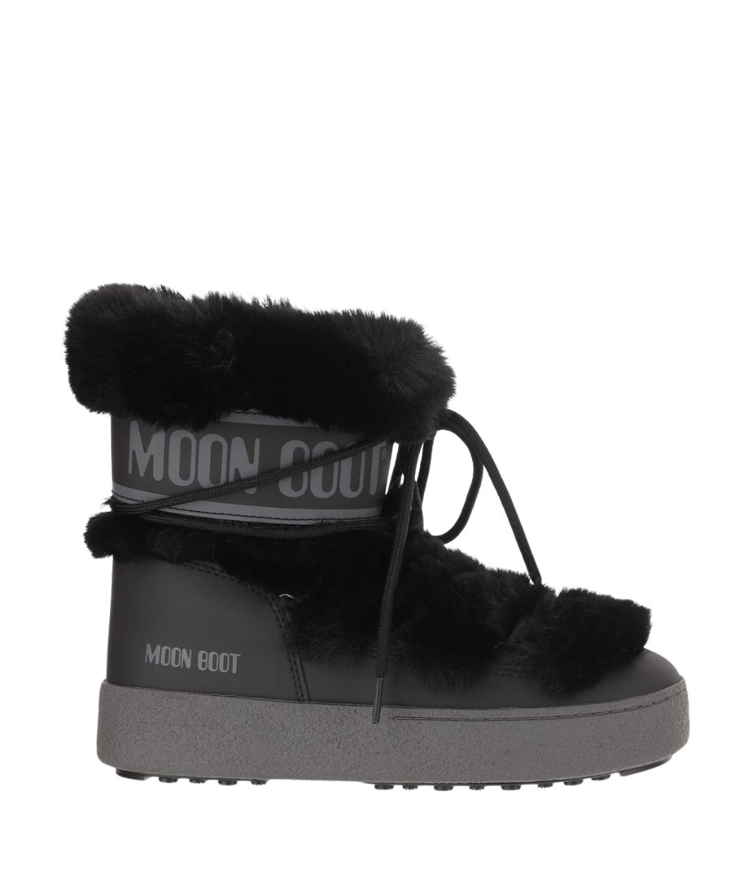MOON BOOT Черные сапоги, фото 1