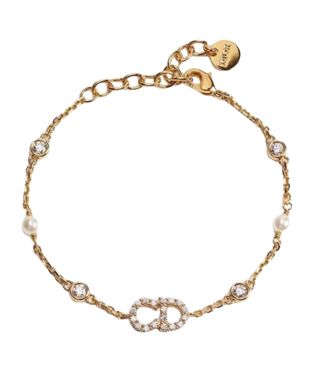 CHRISTIAN DIOR Золотой браслет, фото 1