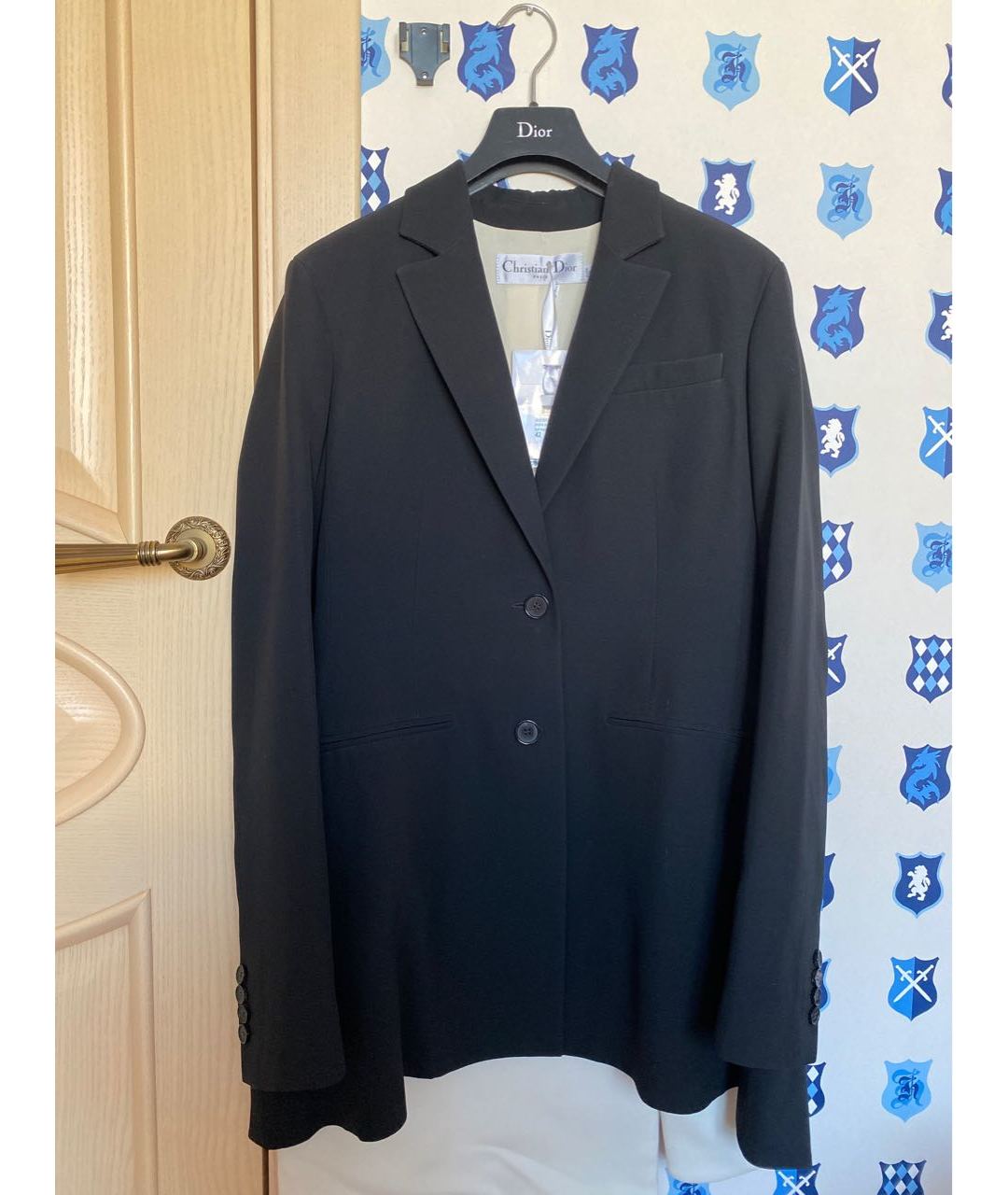 CHRISTIAN DIOR PRE-OWNED Черный шелковый жакет/пиджак, фото 6
