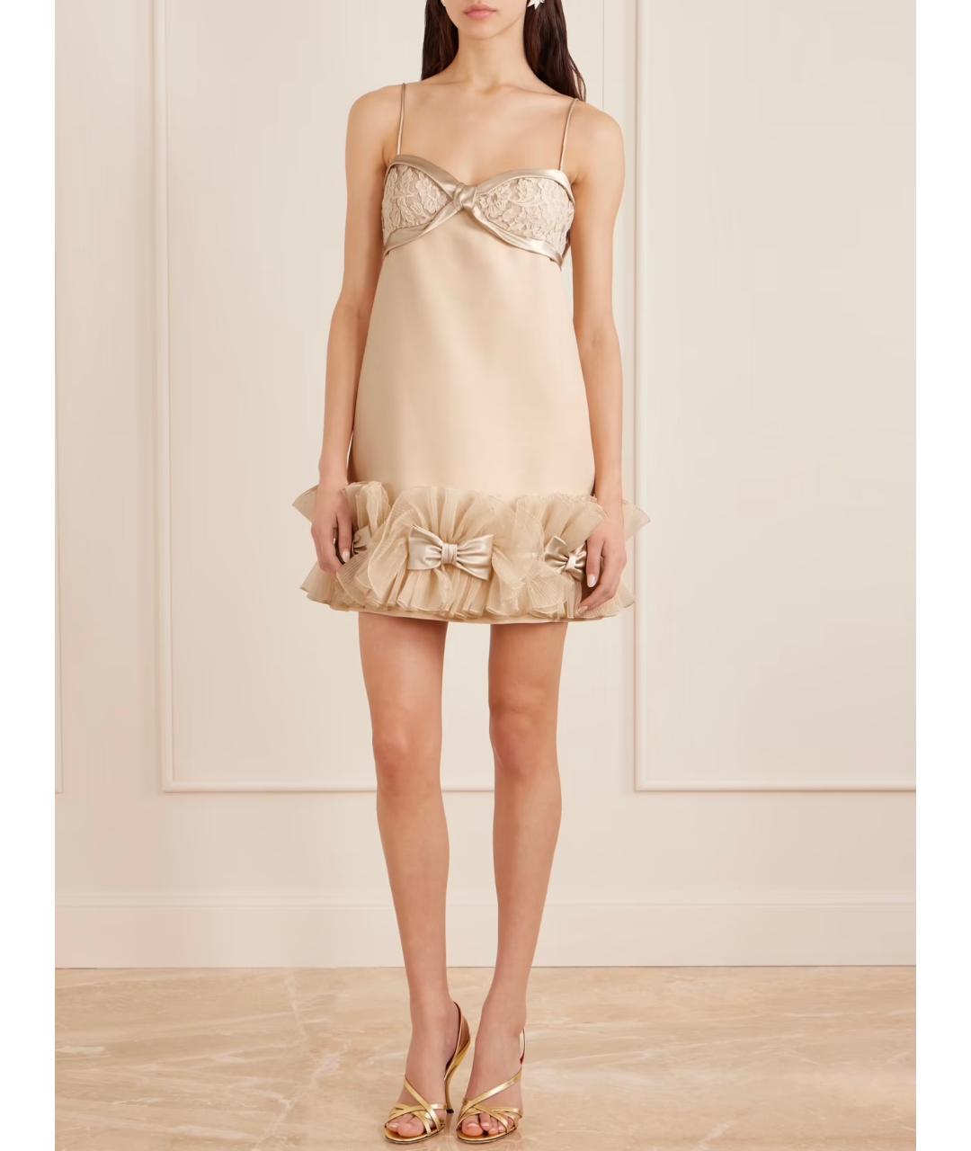 VALENTINO Розовое коктейльное платье, фото 2