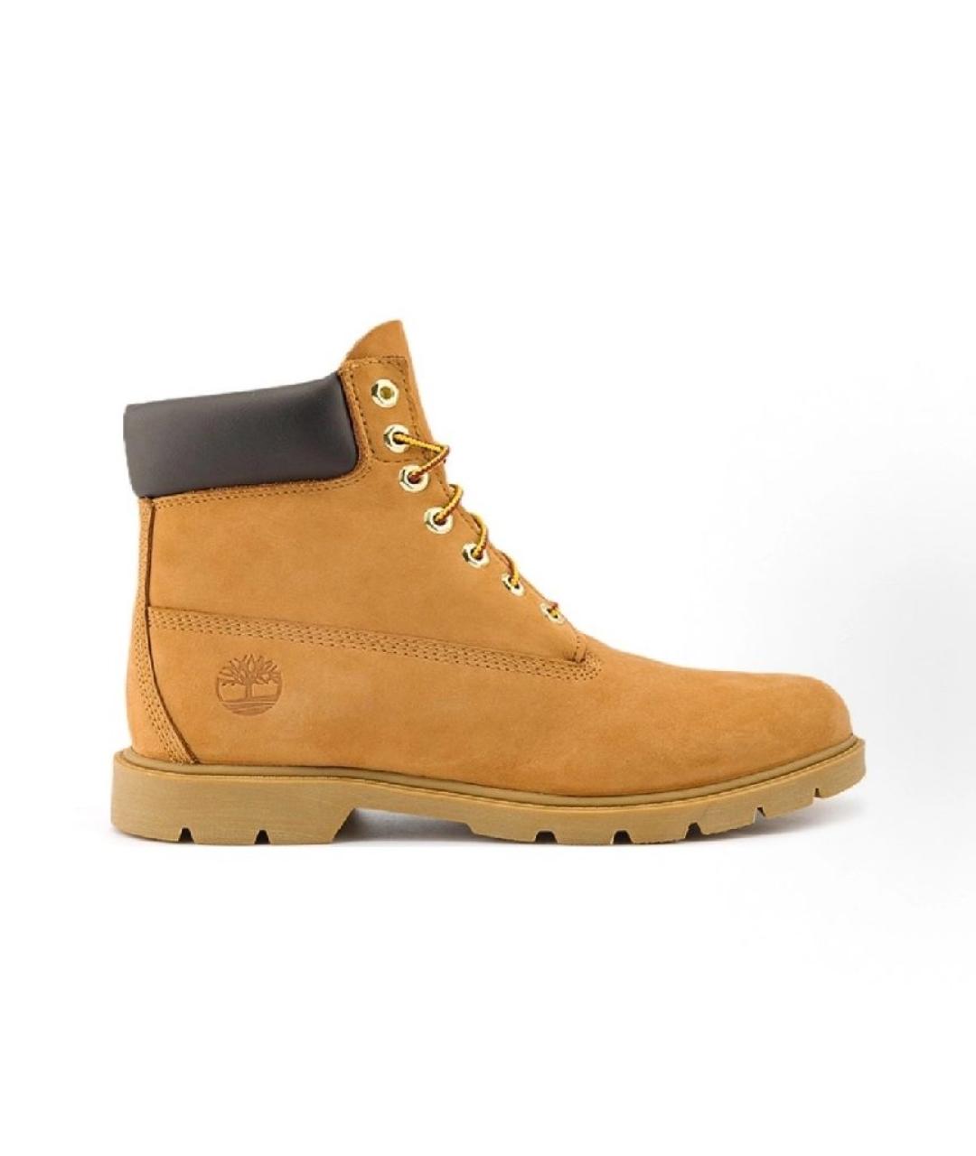 TIMBERLAND Оранжевые нубуковые высокие ботинки, фото 8
