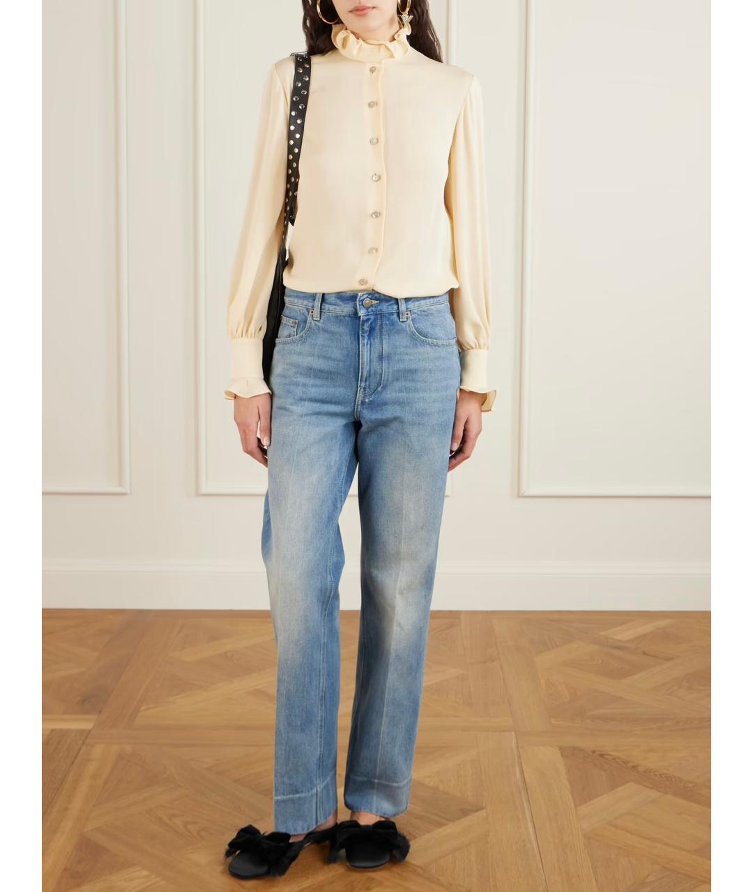 VALENTINO Черные текстильные сабо, фото 2