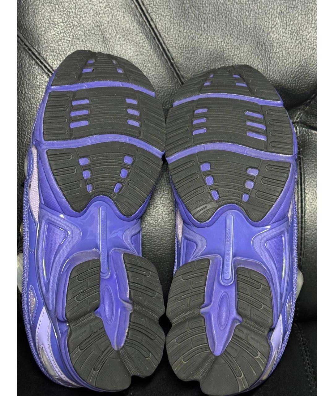 ADIDAS X RAF SIMONS Фиолетовые текстильные кроссовки, фото 8