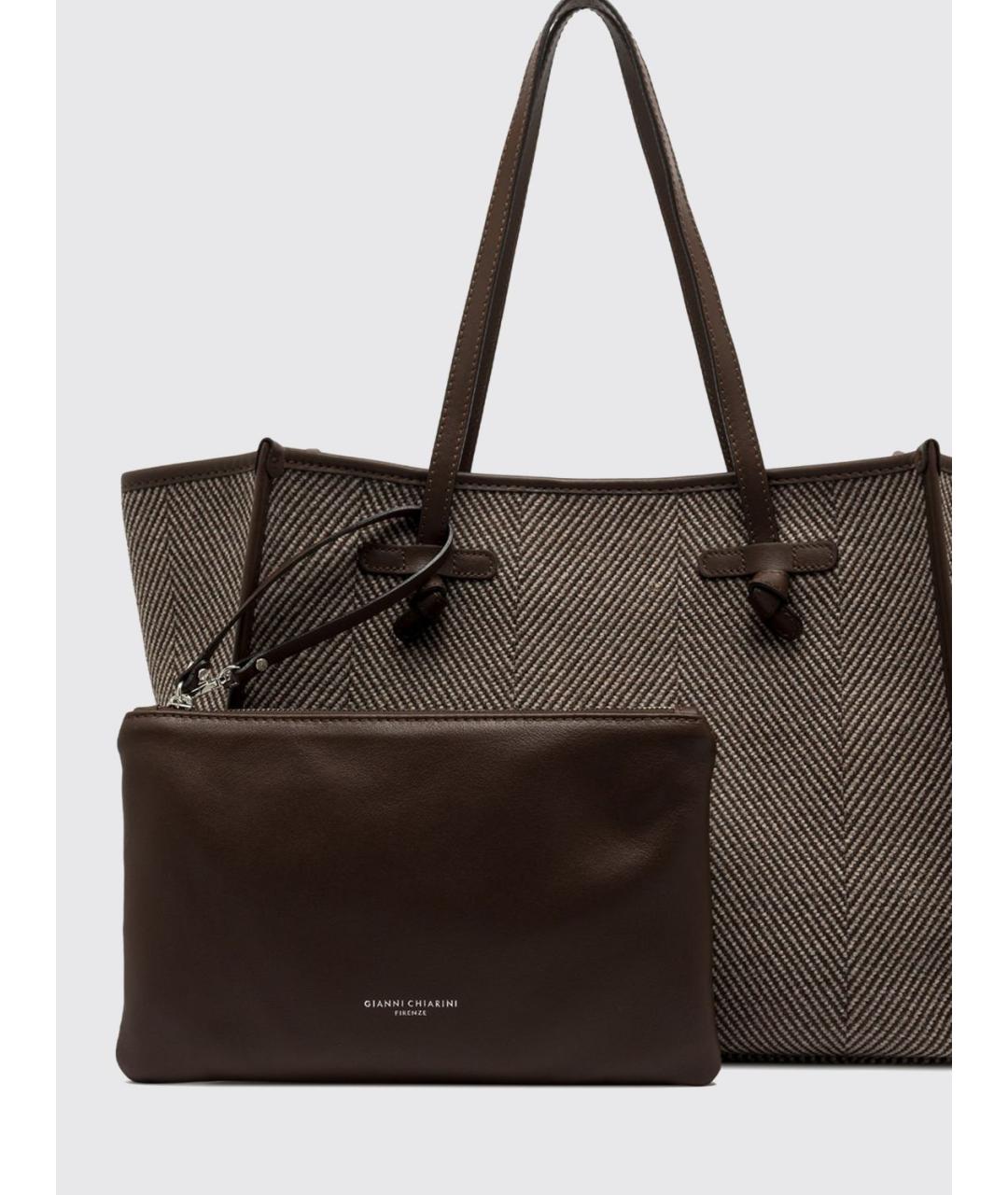 Gianni Chiarini Мульти кожаная сумка тоут, фото 3