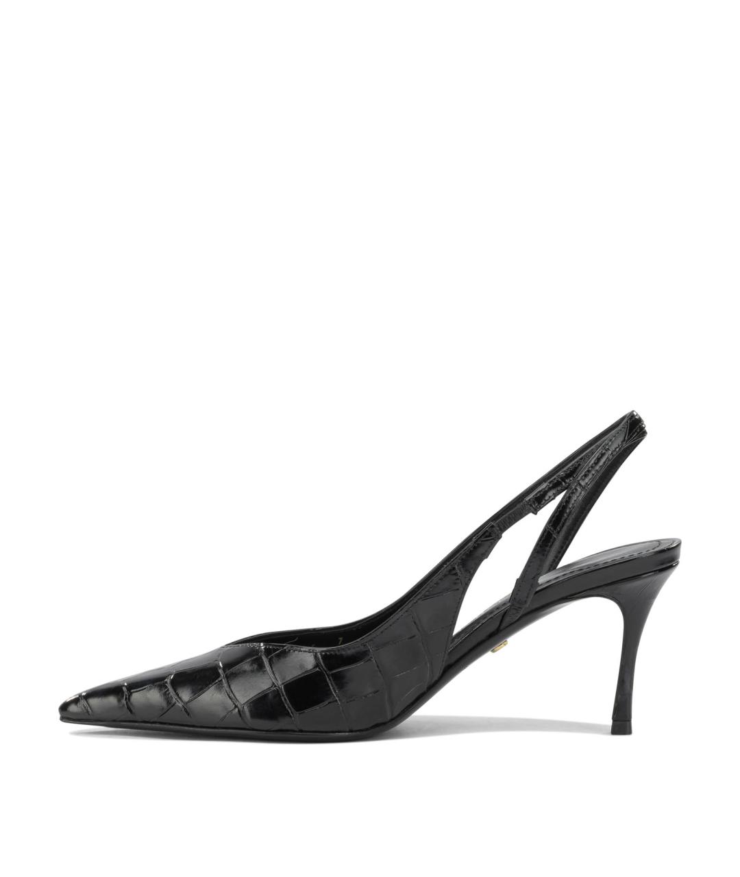 FERRAGAMO Черные кожаные туфли, фото 3