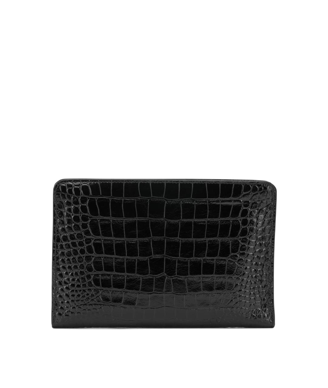 TOM FORD Черный кожаный кошелек, фото 3