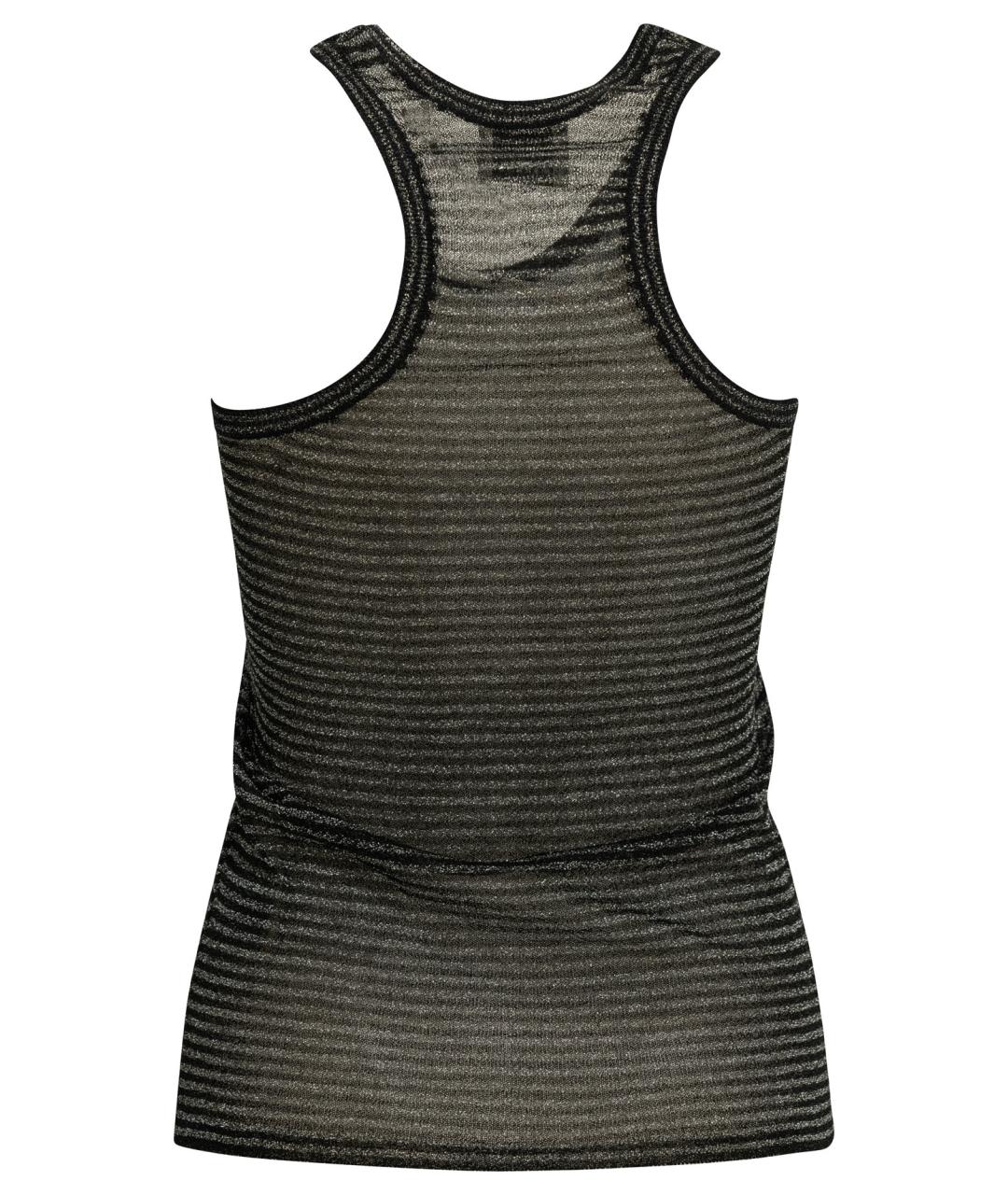 ISABEL MARANT Черная вискозная майка, фото 2