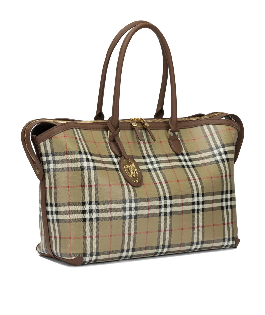 BURBERRY Бежевая сумка тоут, фото 2