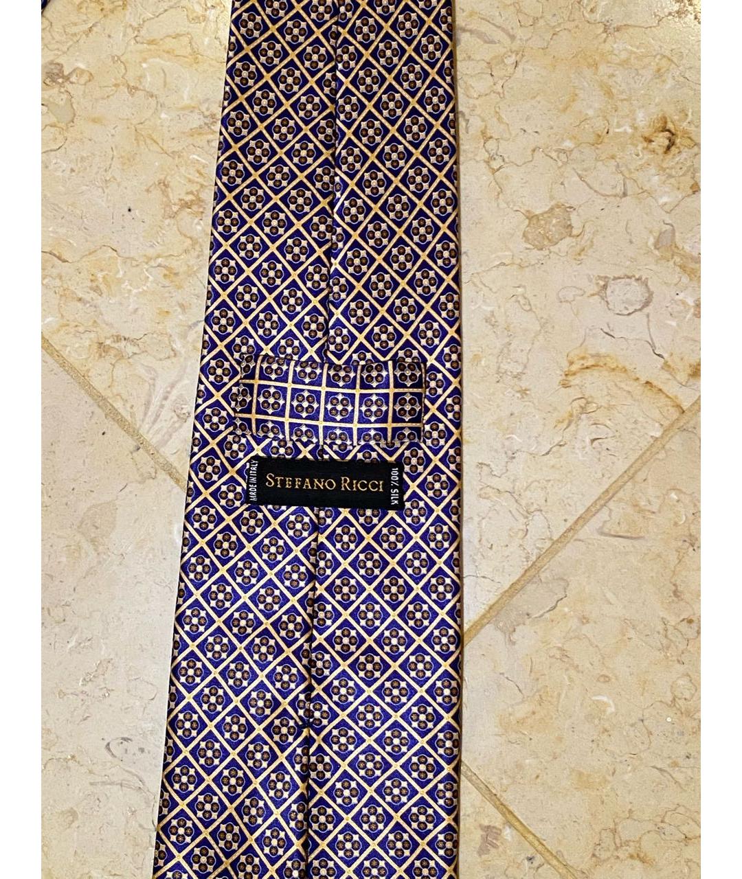 STEFANO RICCI Мульти шелковый галстук, фото 3