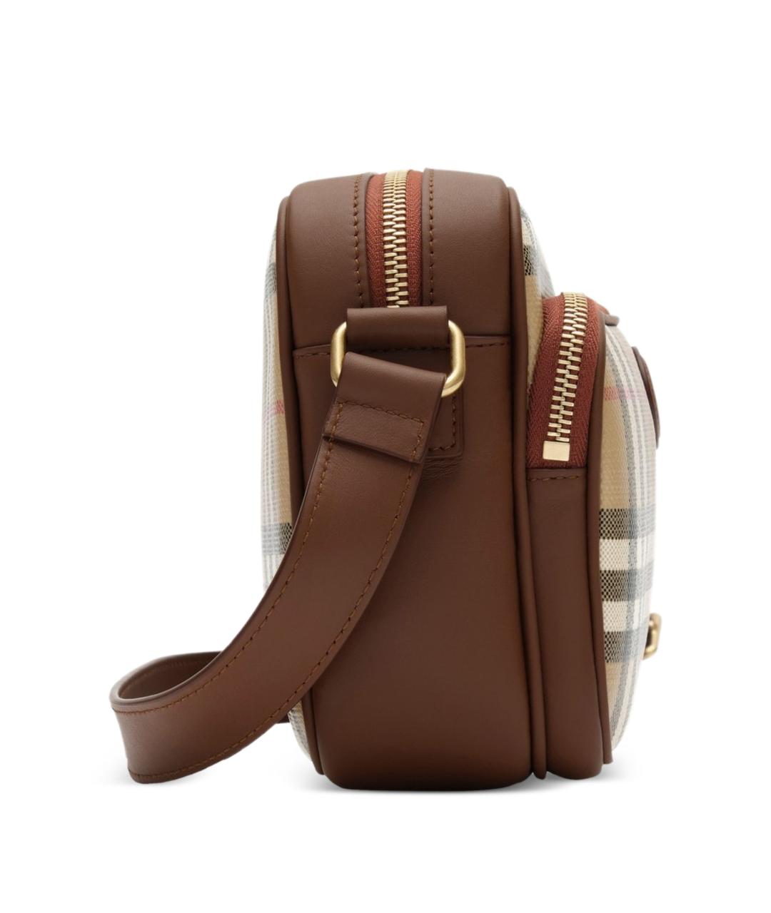 BURBERRY Бежевая сумка на плечо, фото 5
