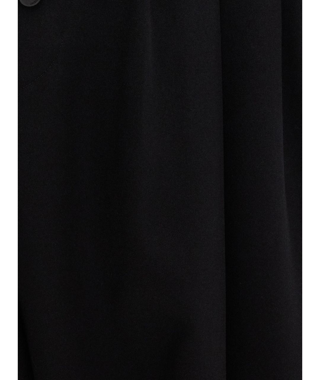 JACQUEMUS Черные хлопковые повседневные брюки, фото 4