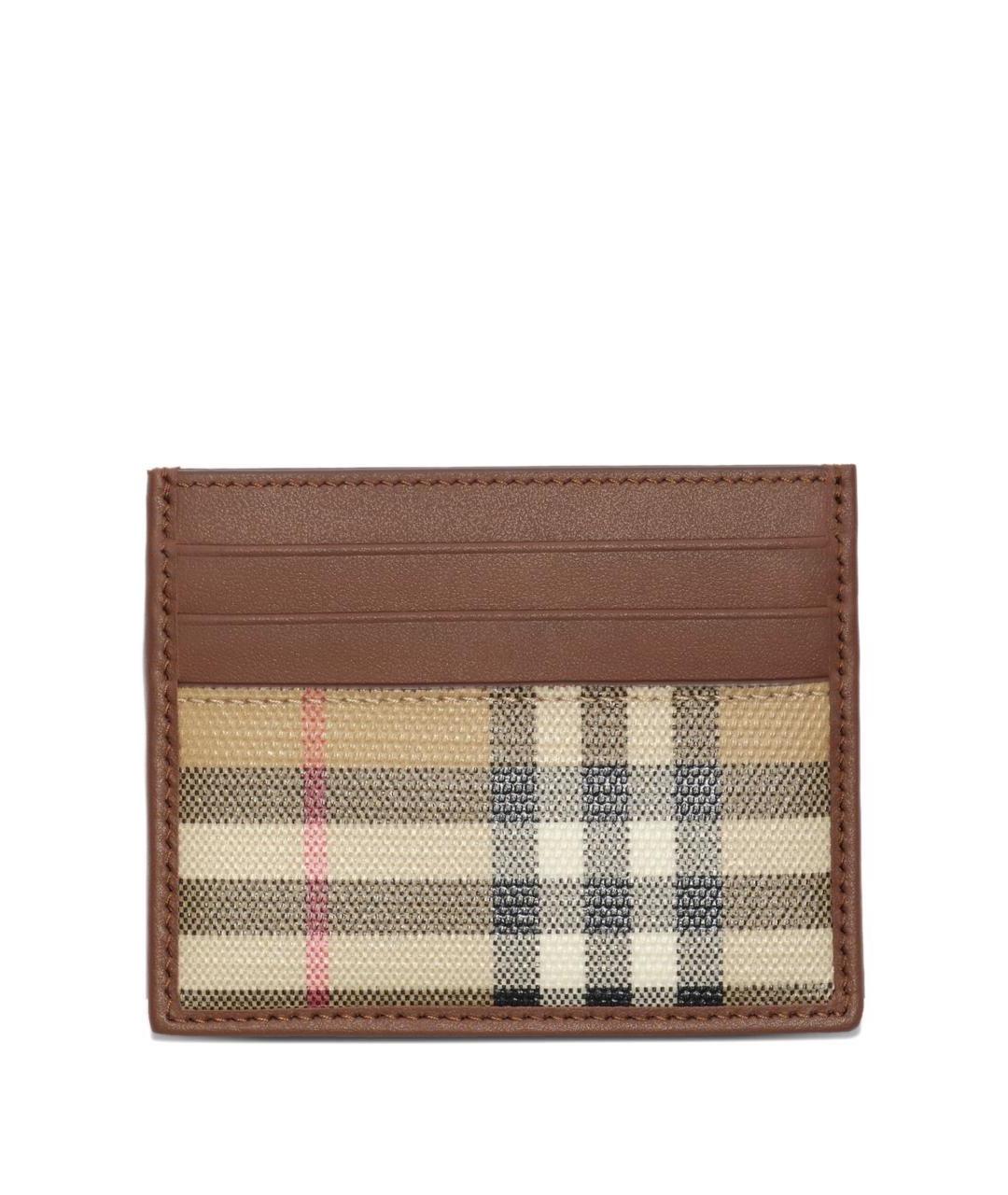 BURBERRY Бежевый кардхолдер, фото 2