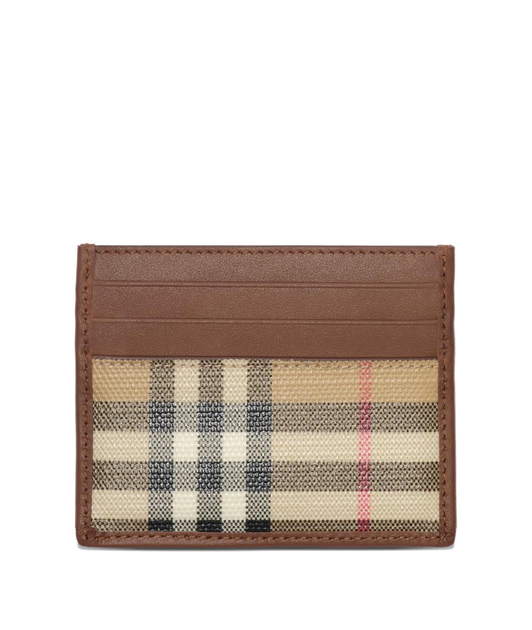 BURBERRY Бежевый кардхолдер, фото 1