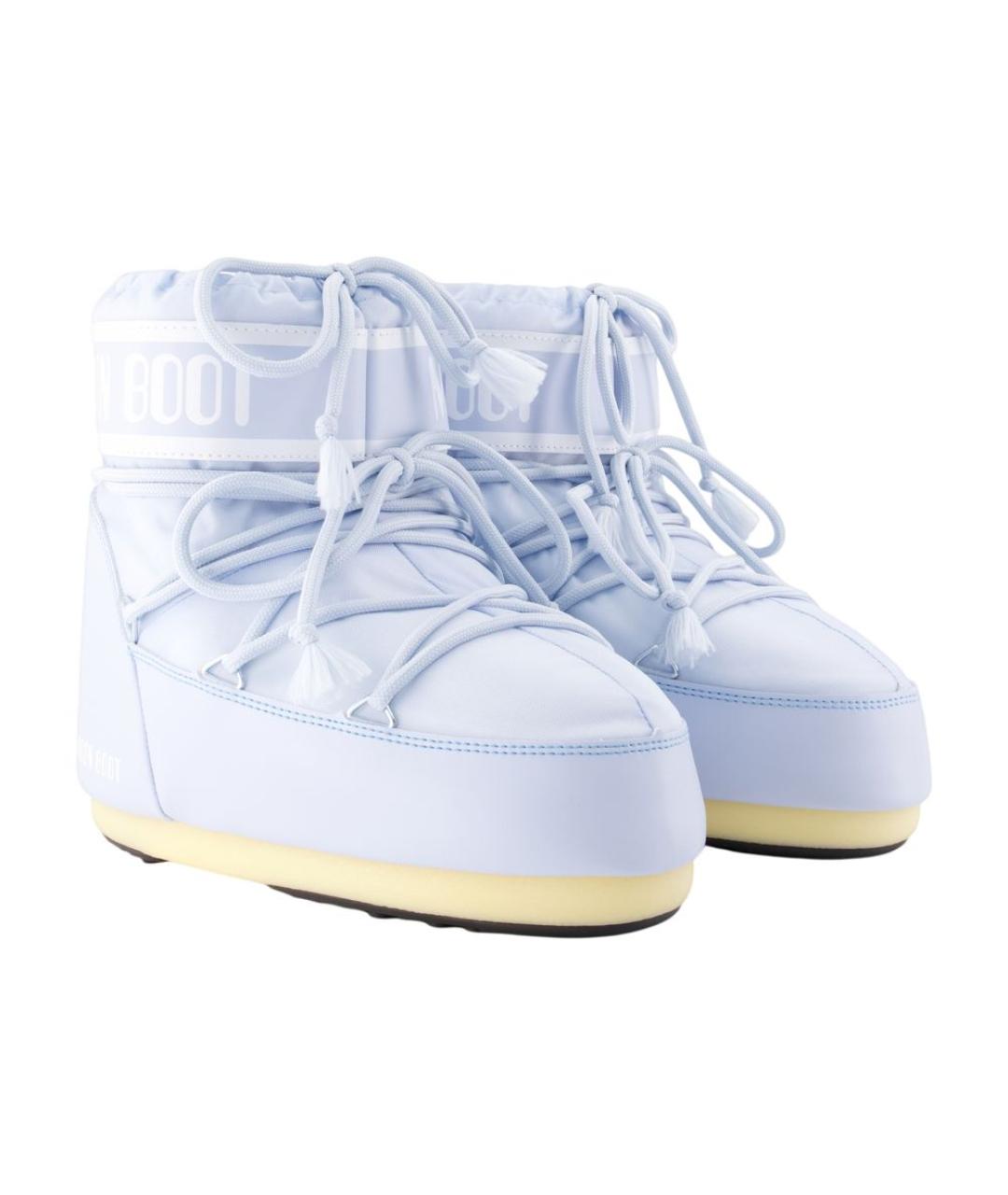 MOON BOOT Синие ботинки, фото 2