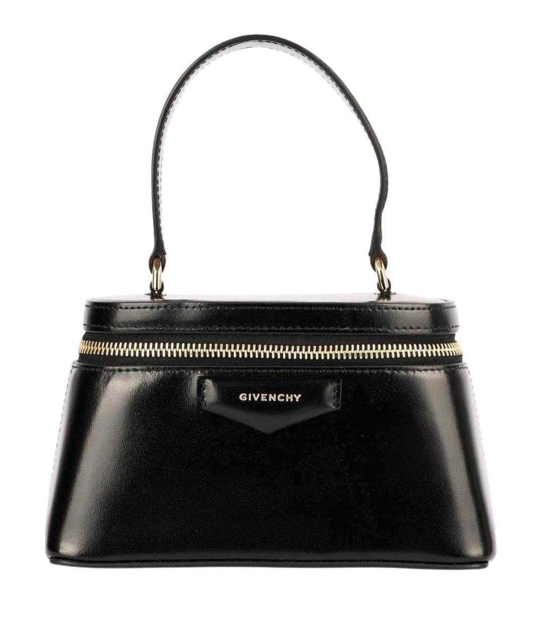 GIVENCHY Черная сумка через плечо из лакированной кожи, фото 1