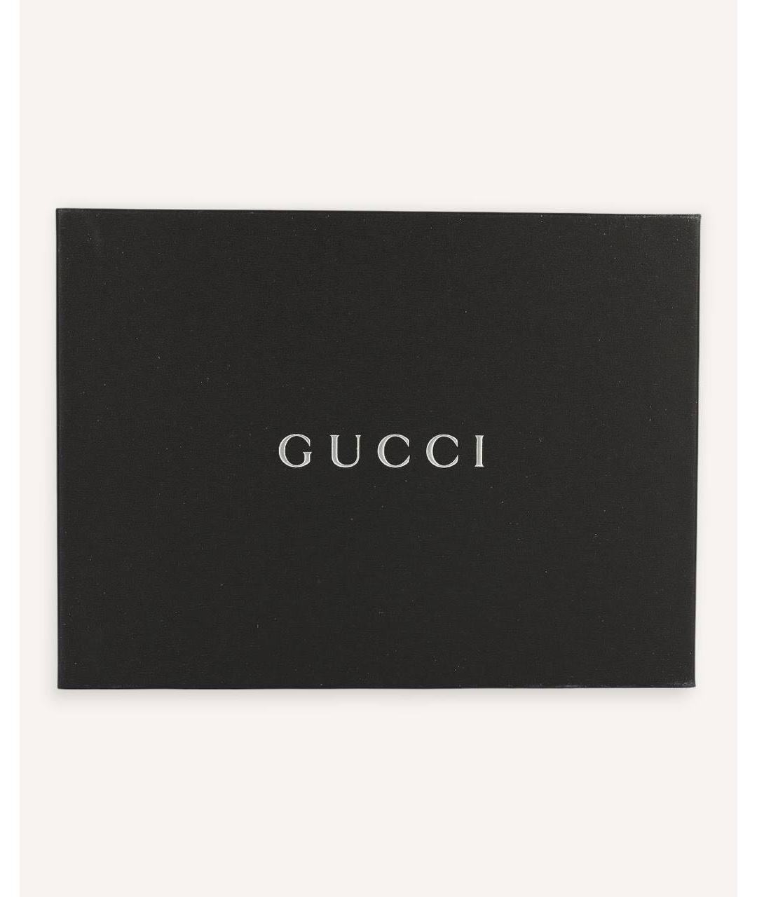 GUCCI Коричневая сумка через плечо из канвы, фото 6